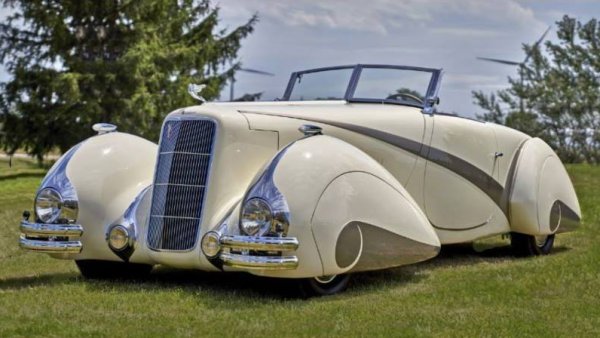 l'art deco a fortement influencé les formes des véhicules pendant de nombreuses années