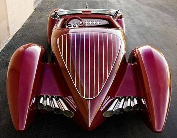 l'art deco a fortement influencé les formes des véhicules pendant de nombreuses années