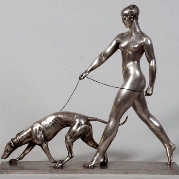 les statuettes de la période art déco