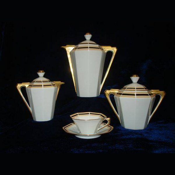 art deco et arts de la table