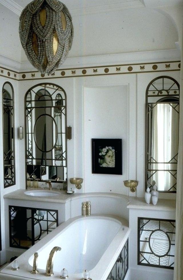 salle de bain Art deco