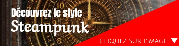 style steampunk bannière de découverte du site sitewebartisan.com