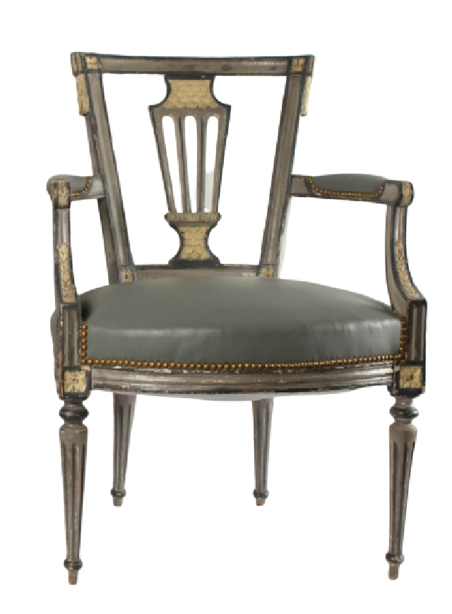 mobilier de style Louis XVI : Fauteuil