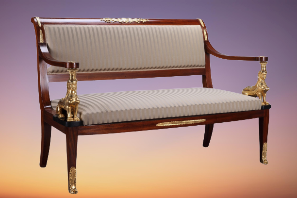 Salon style empire retour d’Égypte