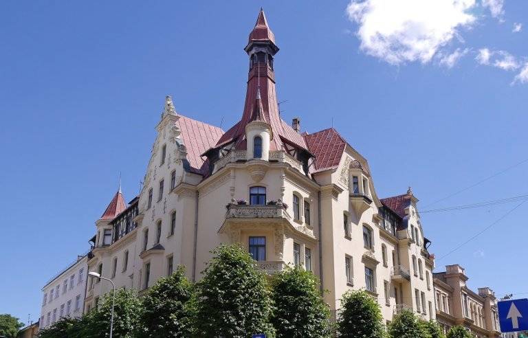 architecture et mobilier art nouveau