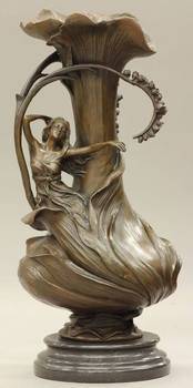 Vase art nouveau année 1900