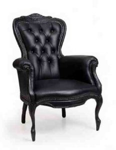 Fauteuil baroque : La provenance du mot baroque est incertaine. En portugais, le mot « barrocco » désigne un gros rocher de granit à la forme biscornue. Le mot baroque peut se traduire par extravagant ou imprévu, le baroque s’applique pour désigner des bâtiments, des meubles, mais aussi des tableaux, des musiques et beaucoup d’autres choses, on ne s’occupera dans cette article que des aspects architecture et décoration