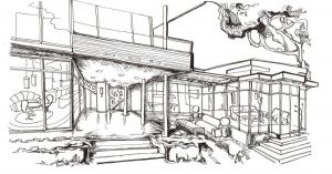 Parce qu'un dessin vaut mille mots, je m'appuie largement sur des esquisses et des croquis pour vous donner un aperçu du résultat désiré... Avec mes prestations de Décoration par Internet, je vous apporte, ou que vous soyez des solutions innovantes et créatives