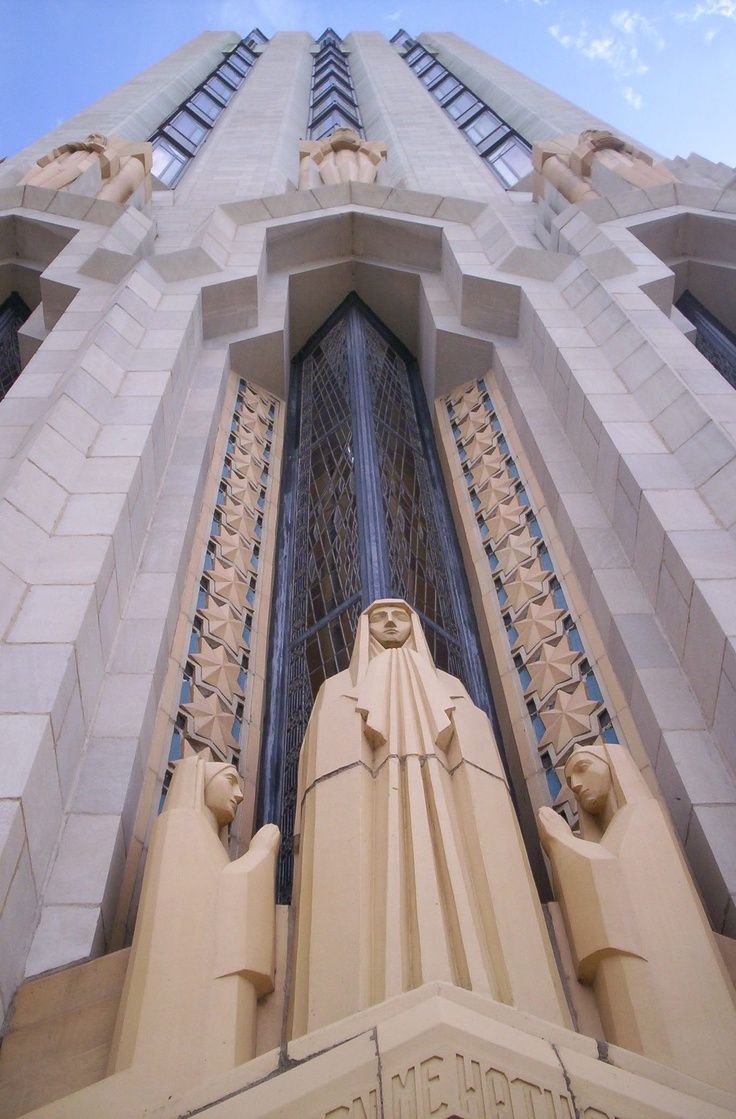 Architecture monumentale Art déco Architecture monumentale Art déco de la Boston Avenue Methodist Church