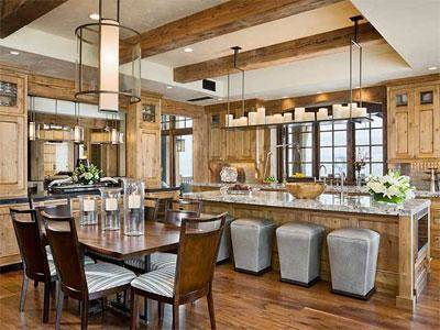 On y retrouve plaids polaires, tapis et coussins en velours, fourrures synthétiques, nappes en lin, bougies parfumées, assiettes façon ardoise et de compléter le tout par une grande lampe avec son imposant abat-jour.