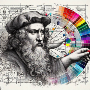 roue chromatique et léonard de Vinci