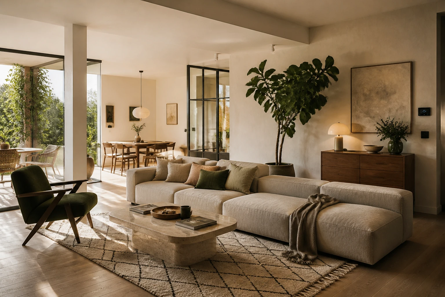 Inspiration de décoration contemporaine pour aménager une maison moderne