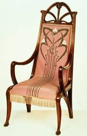 fauteuil art nouveau