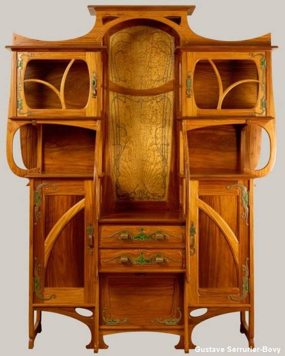 Art Nouveau et Belle époque : Les années 1900 avec les meubles de Gustave Serrurier Bovy