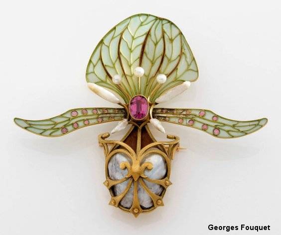 Art Nouveau et Belle époque : Les années 1900 avec les bijoux de Georges Fouquet